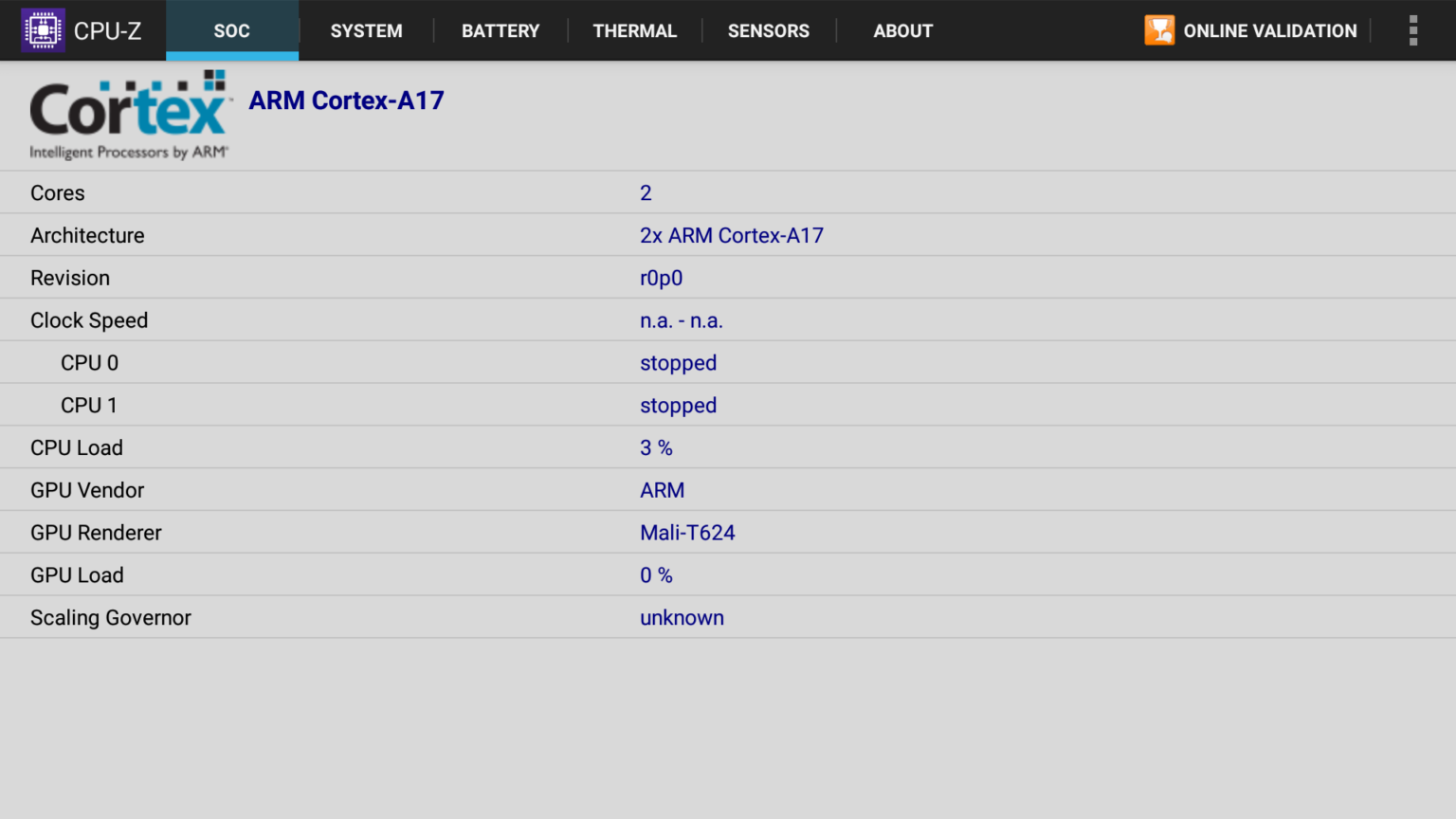 CPU-Z 2.06.1 download the new for android